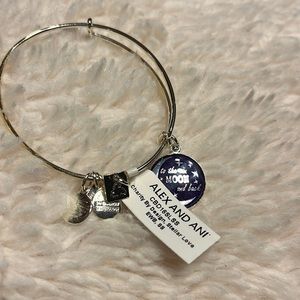 "Alex & Ani" Love You To The Moon Bracelet